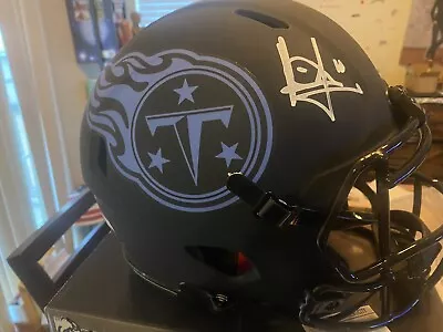 Vince Young Of The Tennessee Titans Autographed Full Size NFL Helmet • $225