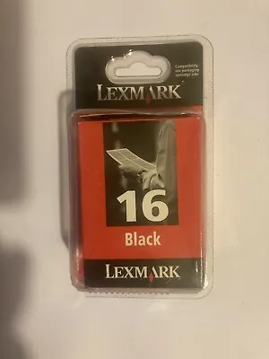 Lexmark 16 Black Cartridge - 10N0016E Original  • £7.50