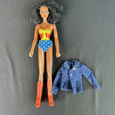 VTG Mego Vintage Wonder Woman Doll 1976 DC Comics Action Figure Lynda Carter 12” • $169.97