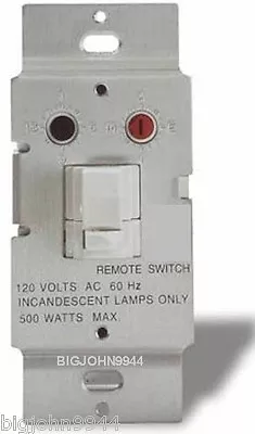 X10 WS467 White Dimmable Wall Switch Module With SOFT START Factory Fresh • $18.99