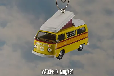 1:64 Volkswagen Samba Bus Camper Kombi VW T1 T2 Christmas Ornament Westfalia RV • $25.99