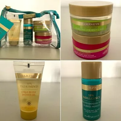 Champneys Spa Indulgence Mini Pamper Gift Set 4x50g/ml Shower/Bath/Scrub/Butter • £12