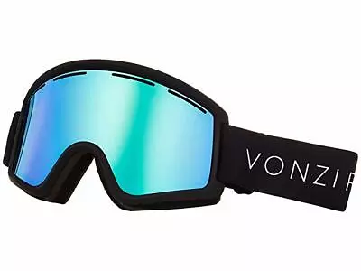 VonZipper Black Satin/Wild Stellar Chrome Cleaver Snowboarding Goggles S2545 • $149.25