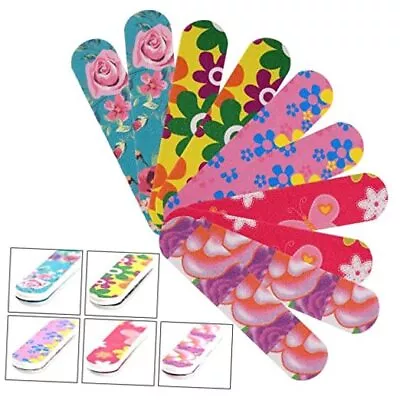 100 Pieces Mini Nail Files Double Sided Emery Boards Nail File And Buffers  • $18.11