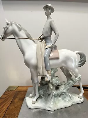 Lladro #1061 - “Campero” - “large Man On Horse” - 16” Tall • $439.99