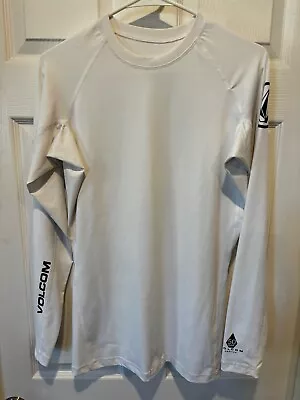 M $55 Volcom Stone Anti-uv Spf 50+ Surf Rashguard Shirt Tightfit Hawaiian Xlarge • $27.50