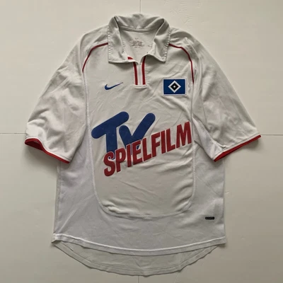 Hamburg SV Germany Home Football Shirt Nike 2001/2002 Small Mens • £30