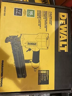 DEWALT DW451S2 16-Gauge Wide Crown Lathing Stapler • $270