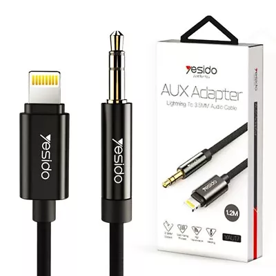 Yesido 3.5mm Fr IPhone 14 13 12 11 Pro Max Audio Aux Auxiliary Headphone Cable • $11.99