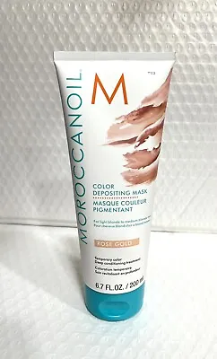 Moroccanoil Color Depositing Mask ROSE GOLD Color Conditioning Treatment 6.7 Oz • $27