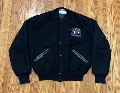 Minnesota Moose Vintage DeLong Wool Varsity Letterman Minor League Hockey Jacket • $157.99