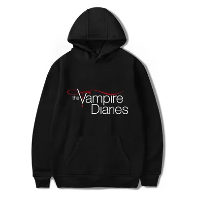 The Vampire Diaries Vampire Diaries Hoodie Loose Hooded Hoodie For Men And Women • £30.96