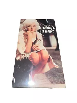 Marilyn Something Got To Give Marilyn Monroe VHS RARE Documentary 1990 SEALED! • $25