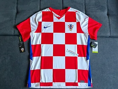 Croatia Jersey Home Football Shirt XL Nike Trikot Hrvatska Dres Soccer Trikot • $99