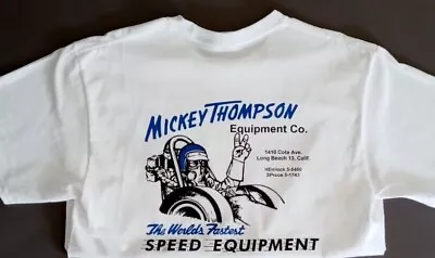 Mickey Thompson Speed Equipment Drag Racing Vintage Style Hot Rod  T Shirt • $21.95