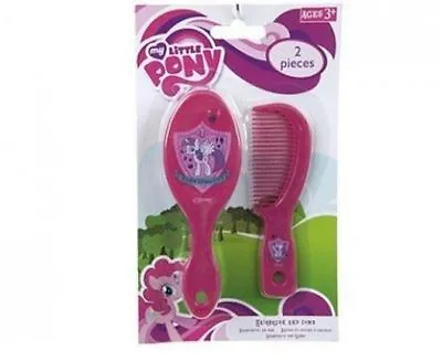 My Little Pony Hair Brush & Comb Gift Set Beauty Present Children Kids Girls UK. • £4.99