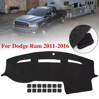 $15.59 • Buy Car Dashboard Dash Mat Cover Dashmat Anti-slip Fit Dodge Ram 1500 2500 2011-2016