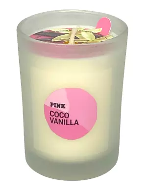 VICTORIAS SECRET PINK COCO VANILLA SCENTED CANDLE 6.3 Oz New Free Shipping • $19.75