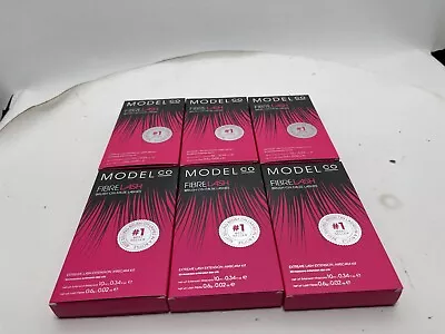 6 Model Co Fibre Lash Brush On False Lashes • $49.99