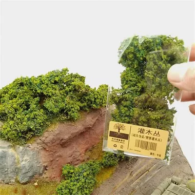 Miniature Green Shrubs HO/OO Scale Forest Field Plants War Games Scene Model • $10.49