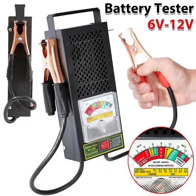 Battery Load Tester 100 Amp Load Type 6V-12V 100A Mechanics Car Truck Repair • $21.13