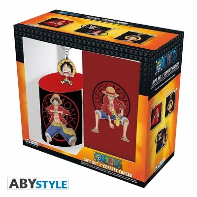 $35.95 • Buy One Piece Monkey D. Luffy Journal 3-Pack Gift Set