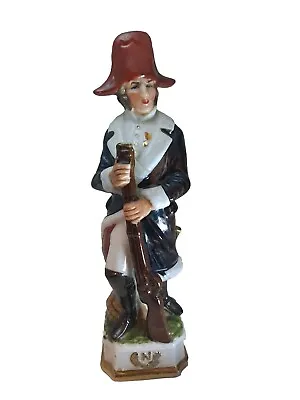 Napoleon Bonaparte Capodimonte  Ceramic Porcelain Statue Collector Vintage VGC  • £25