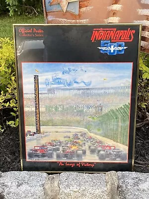 Indianapolis Indy 500 69th  1985 Official Event Poster Professionally Framed • $125