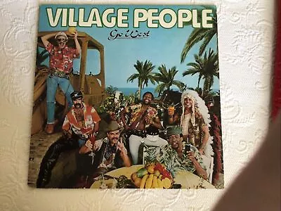 1979 Vintage Village People Go West 12” Vinyl Record Album • $6