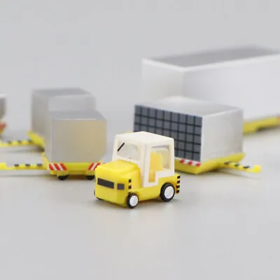 HERPA Airport Container Vehicles Miniture Model 1/200 FINISHED MODEL TRUCK • $55.06