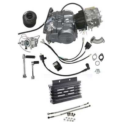 Lifan 140cc 4-stroke Engine Motor W/Oil Radiator For CT70 CL70 Z50A Pit Pro Bike • $539.08