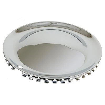 $37.43 • Buy New 15  FULL MOON Smoothie Hot Rod Custom Chrome Hubcap Wheelcover