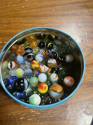 Vintage Marbles Lot 75 And A Couple Shooters From An Estate • $25