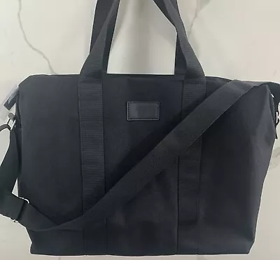 Giorgio Armani Parfums Code Duffle Black Shoulder Hand Bag Gym Weekender Travel • $28.89