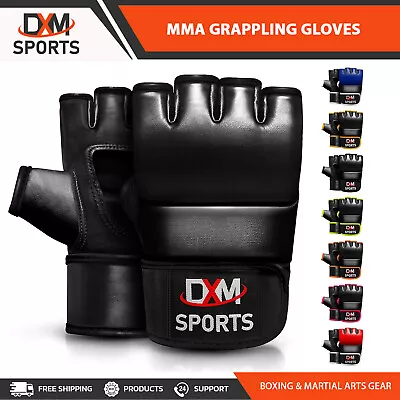 DXM SPORTS MMA Grappling Gloves Punching Bag Training Kickboxing Fight Sparring • $18.99