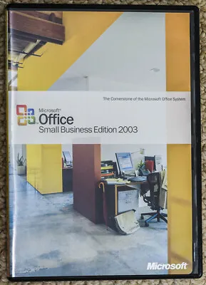 Microsoft Office 2003 Small Business Edition With The Key • $12