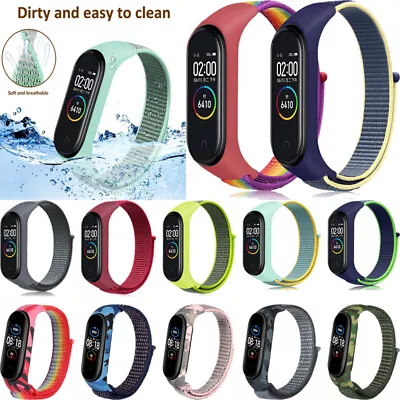 For Xiaomi Mi Band 3 4 5 6 Sport Wristband Silicone/Nylon Replacement Straps  。 • $3.18