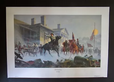 Mort Kunstler - Shenandoah Sunrise -  Civil War Print - Never Framed - Mint • $595