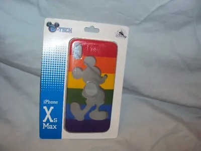 NEW Disney Parks D-Tech Rainbow Mickey Mouse IPhone Xs Cell Phone Case Pride NEW • $9.85