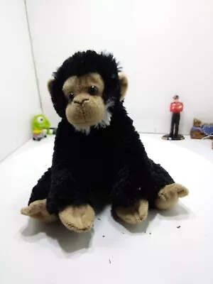 WILD REPUBLIC Chimp Monkey Ape Plush 12  Stuffed Animal Toy Soft Miami Zoo New • $12