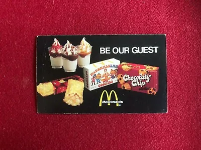 1979 McDonald's  Un-Used  Free Dessert Coupon  (Scarce / Vintage) • $35