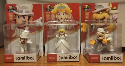 $200 • Buy Super Mario Odyssey Set Wedding Nintendo Amiibo