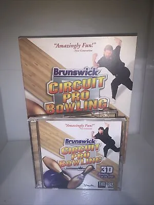 Brunswick Circuit Pro Bowling IBM PC Spiel US Big Box Flipcover Adrenalin 1998 • $29.89