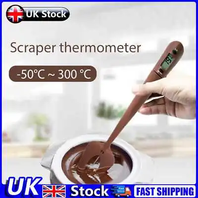 £12.17 • Buy Chocolate Food Temperature Meter Stirring Scraper Digital Spatula Thermometer UK