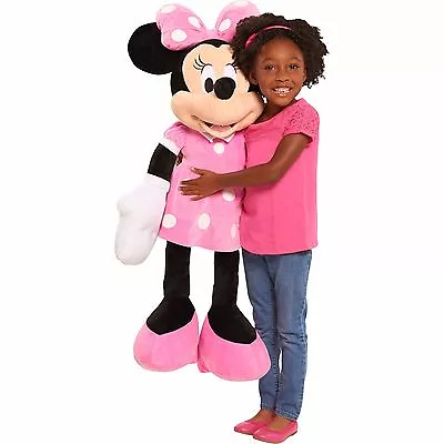 Disney Minnie Mouse 36  Soft Plush Pillow Pal-Minnie Mouse Plush-New With Tags! • $249.99
