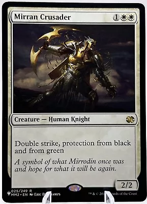 Mirran Crusader 025/249 Mystery Booster The List MTG NM • $1.99