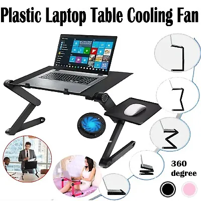 Adjustable Folding Cooling Laptop Stand Portable Tablet Desk Notebook Holder • $38.99