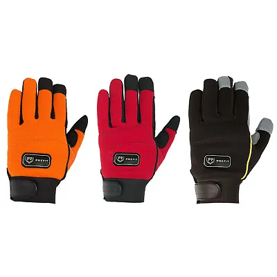 £4.99 • Buy Work Gloves Hand Protection Mechanics Tradesman Farmer's Gardening DIY Builders