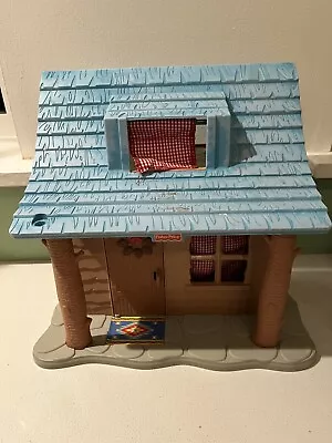 Fisher Price Loving Family Dollhouse Log Cabin Camping 2010 Mattel • $27.99