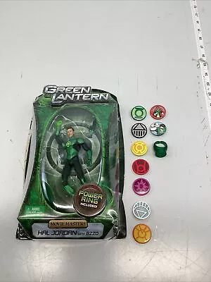 DC Green Lantern Movie Masters Hal Jordan With Bzzo MISSING ORIGINAL RING W PINS • $50.88